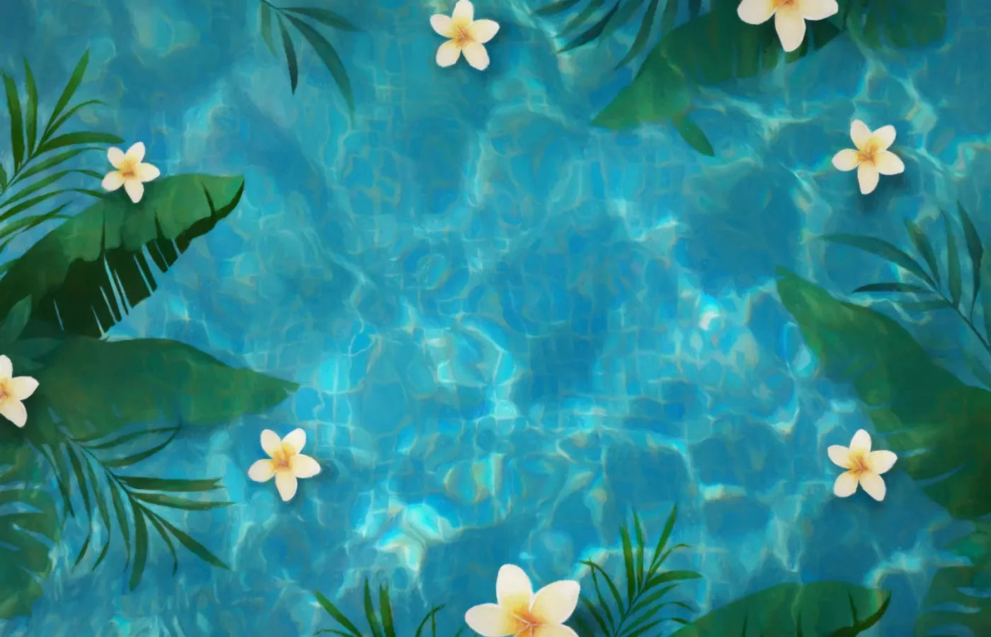 Pool Day 12X8 Ultracloth ( 144 X 96 Inch ) Backdrop