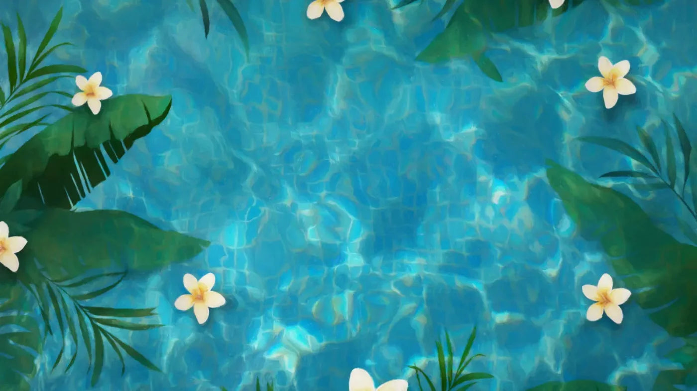 Pool Day 14X8 Ultracloth ( 168 X 96 Inch ) Backdrop