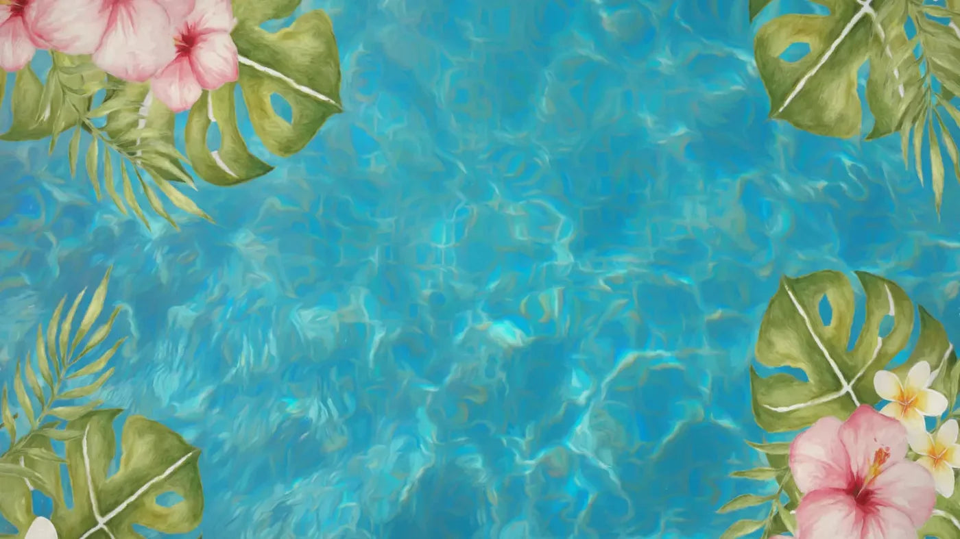 Pool Daze 14X8 Ultracloth ( 168 X 96 Inch ) Backdrop