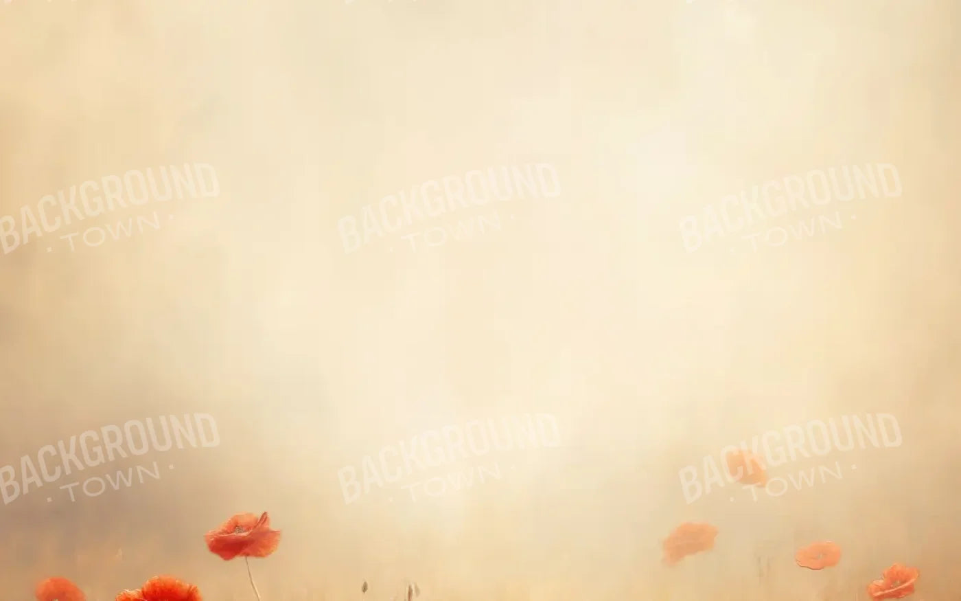 Poppy Field 8’x5’ UltraCloth (96 x 60 inch) Backdrop