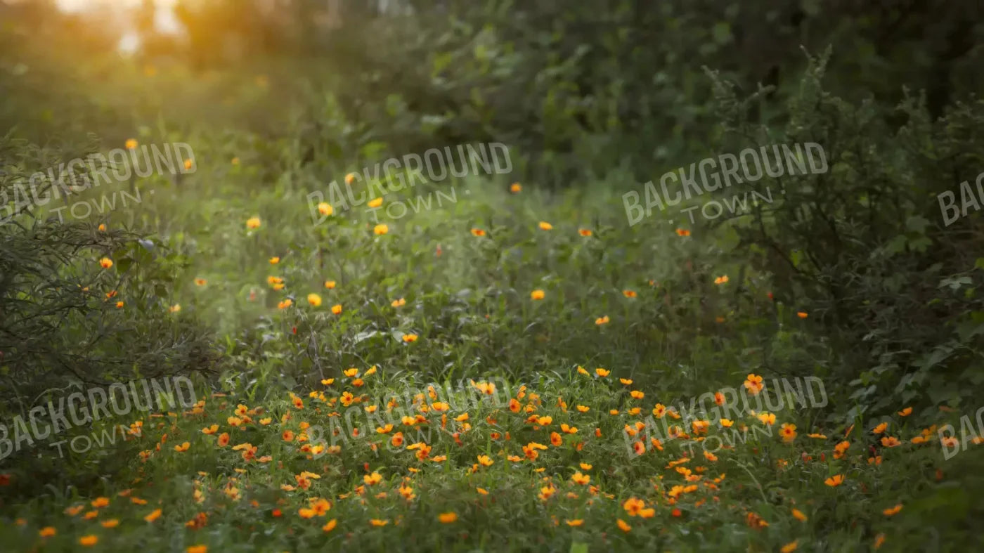 Poppy Forest 14X8 Ultracloth ( 168 X 96 Inch ) Backdrop