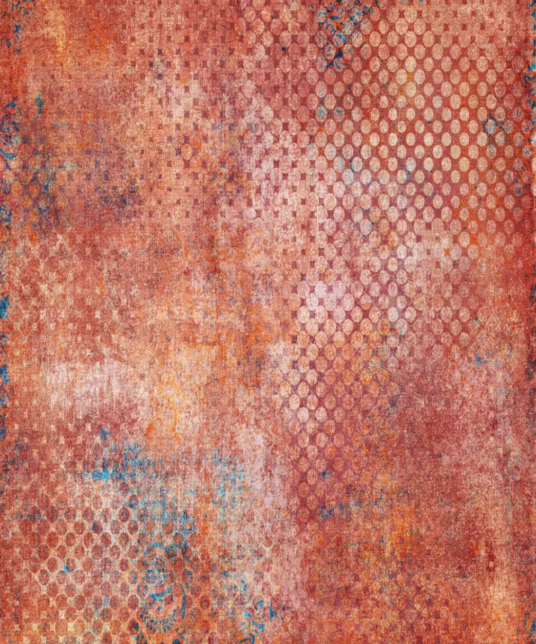 Orange Pattern Backdrop for Photography