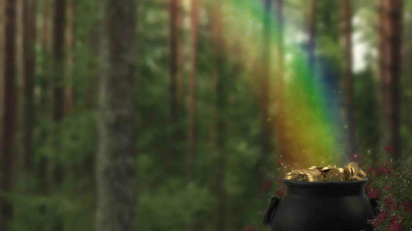Pot Of Gold 14X8 Ultracloth ( 168 X 96 Inch ) Backdrop