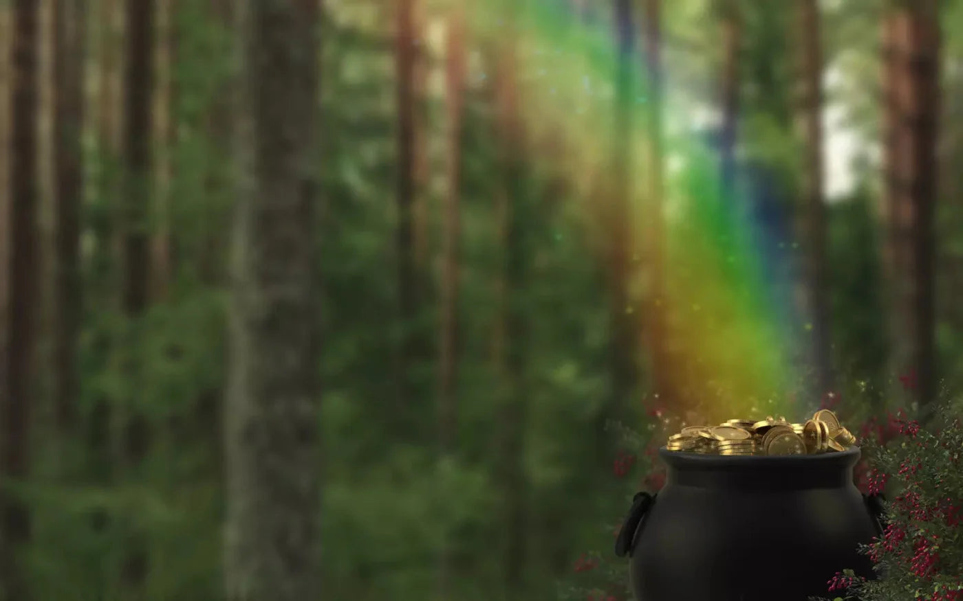 Pot Of Gold 14X9 Ultracloth ( 168 X 108 Inch ) Backdrop