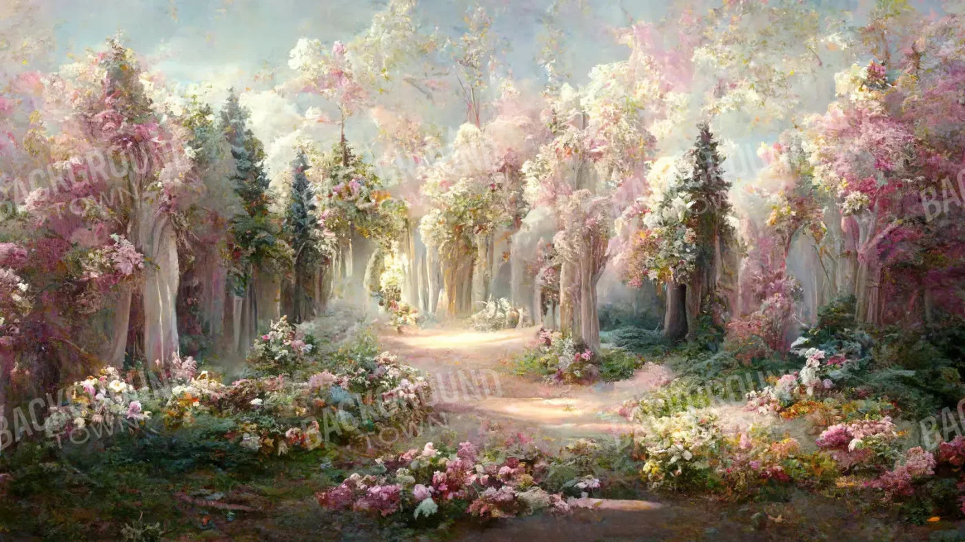 Pretty Forest 14’X8’ Ultracloth (168 X 96 Inch) Backdrop