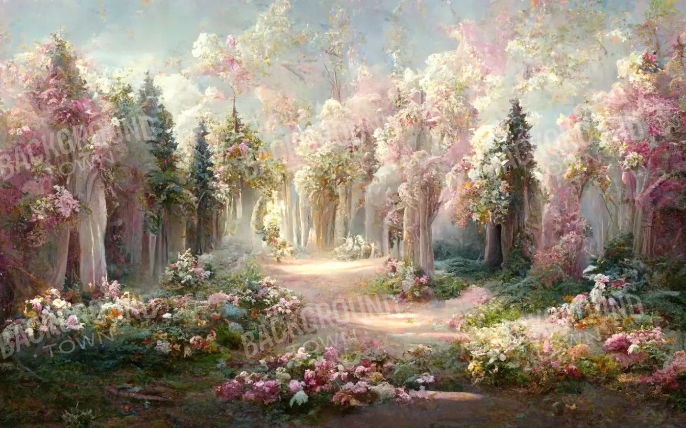 Pretty Forest 14’X9’ Ultracloth (168 X 108 Inch) Backdrop