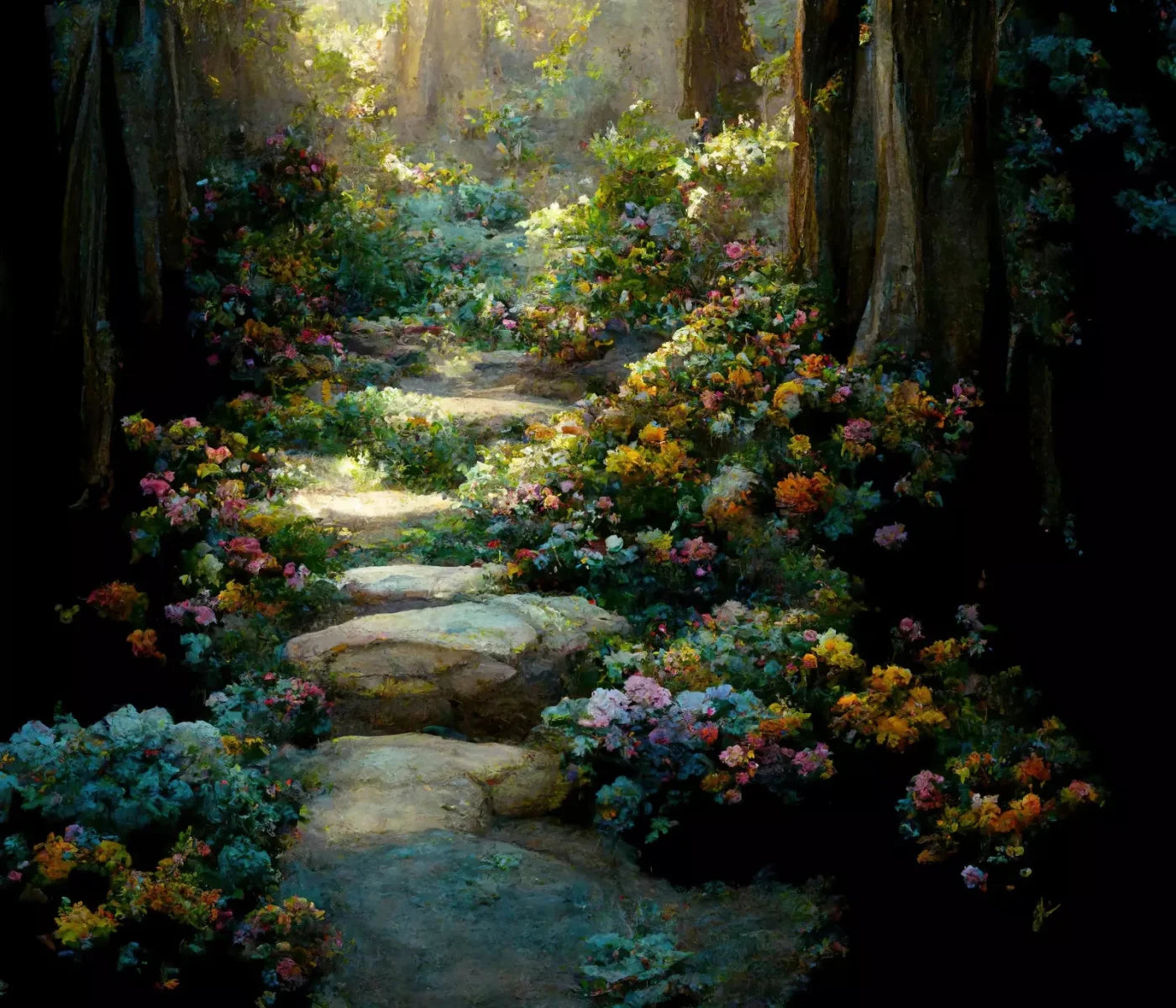 Pretty Path 12X10 Ultracloth ( 144 X 120 Inch ) Backdrop
