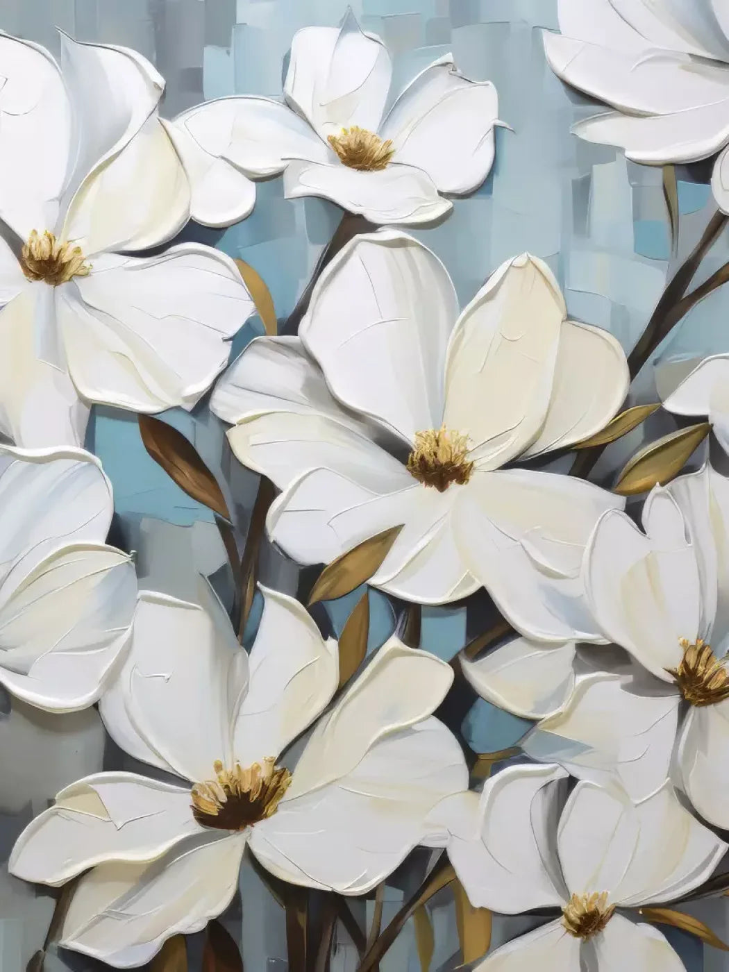 Pretty Petals 5’X6’8 Fleece (60 X 80 Inch) Backdrop