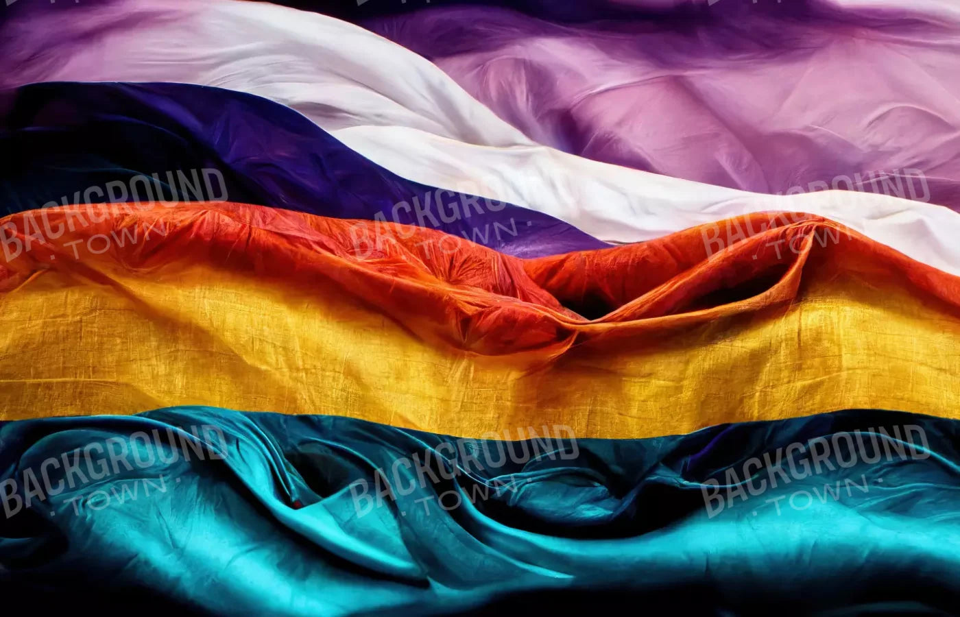 Pride Flag 1 12’X8’ Ultracloth (144 X 96 Inch) Backdrop