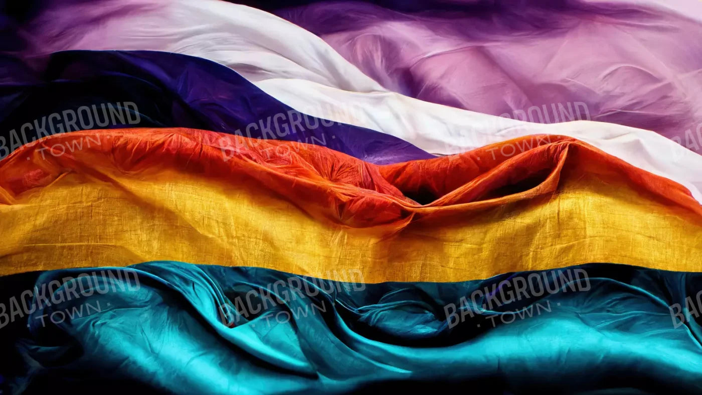 Pride Flag 1 14’X8’ Ultracloth (168 X 96 Inch) Backdrop