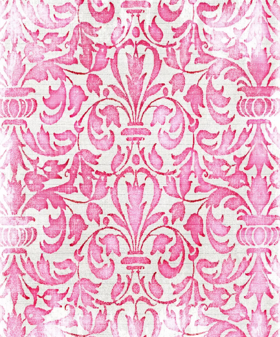 Pink Damask Backdrop for Photography