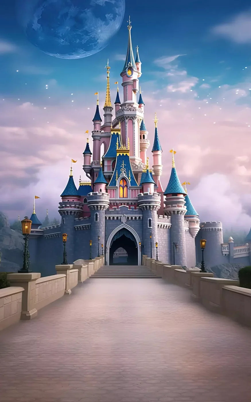 Princess Castle I 5’x8’ UltraCloth (60 x 96 inch) Backdrop