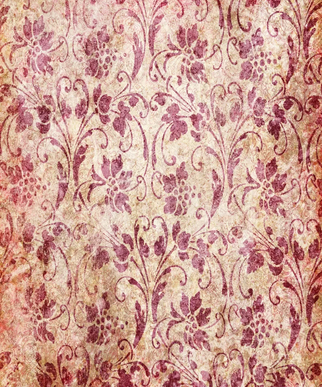 Beige Damask Backdrop for Photography