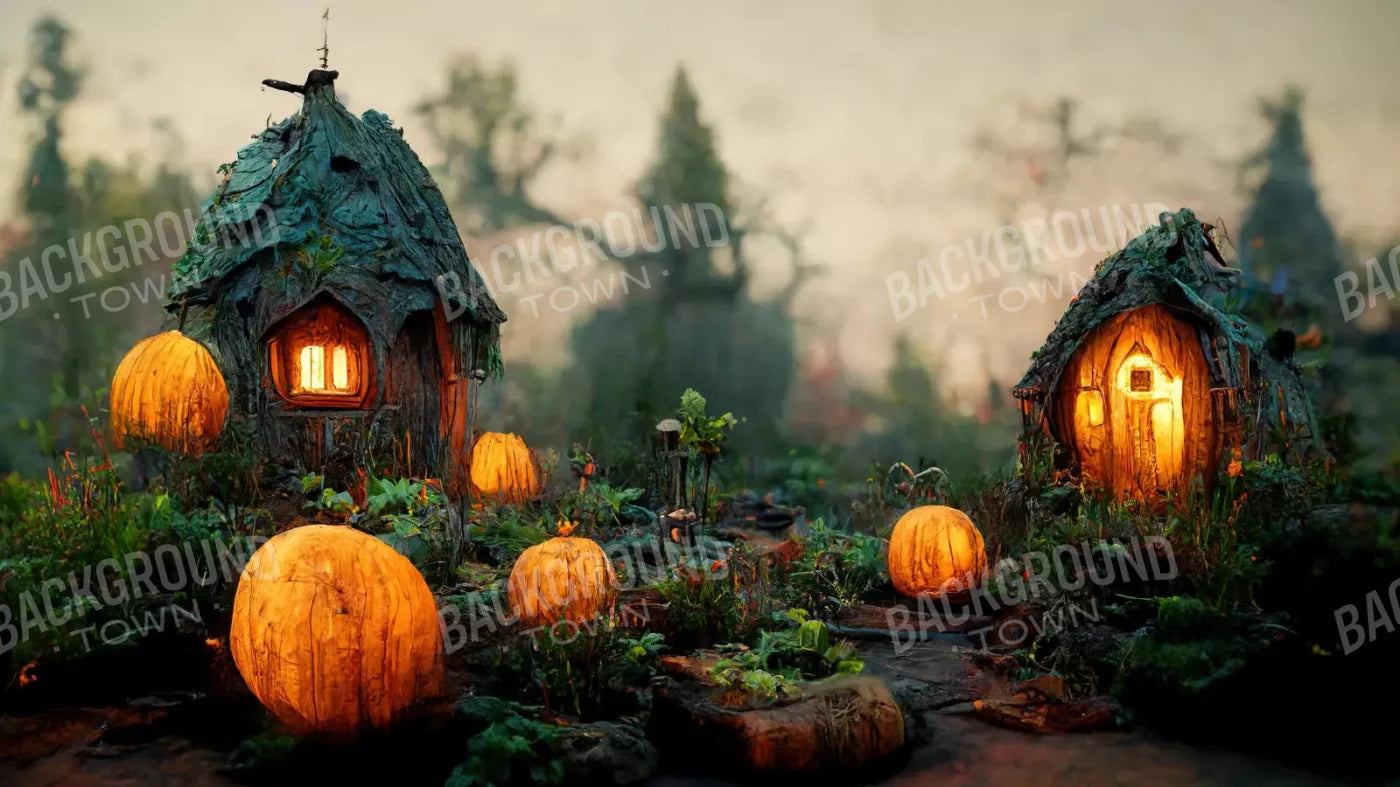 Pumpkin Patch 14X8 Ultracloth ( 168 X 96 Inch ) Backdrop