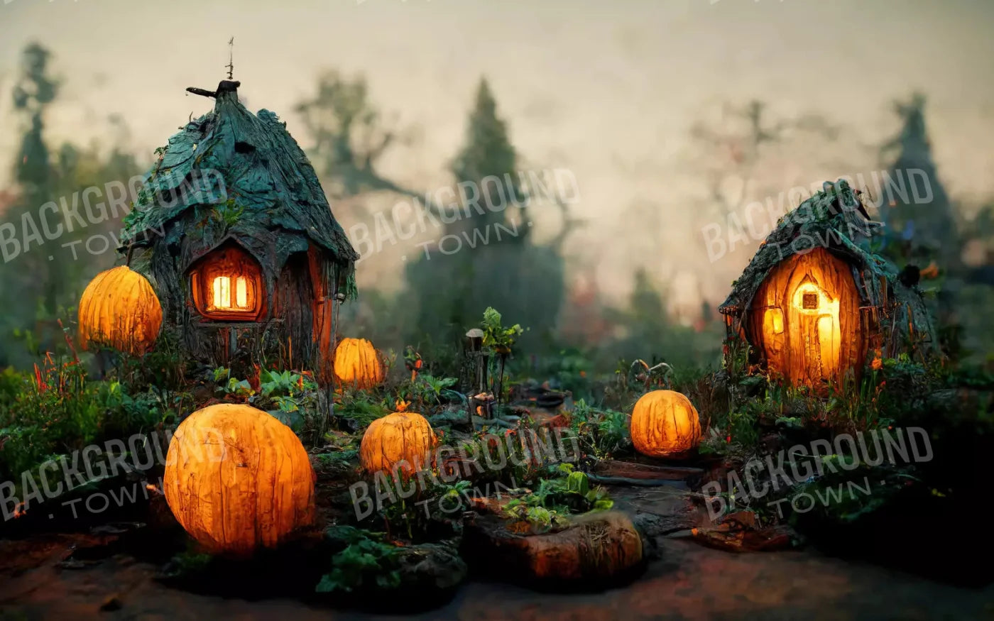 Pumpkin Patch 14X9 Ultracloth ( 168 X 108 Inch ) Backdrop