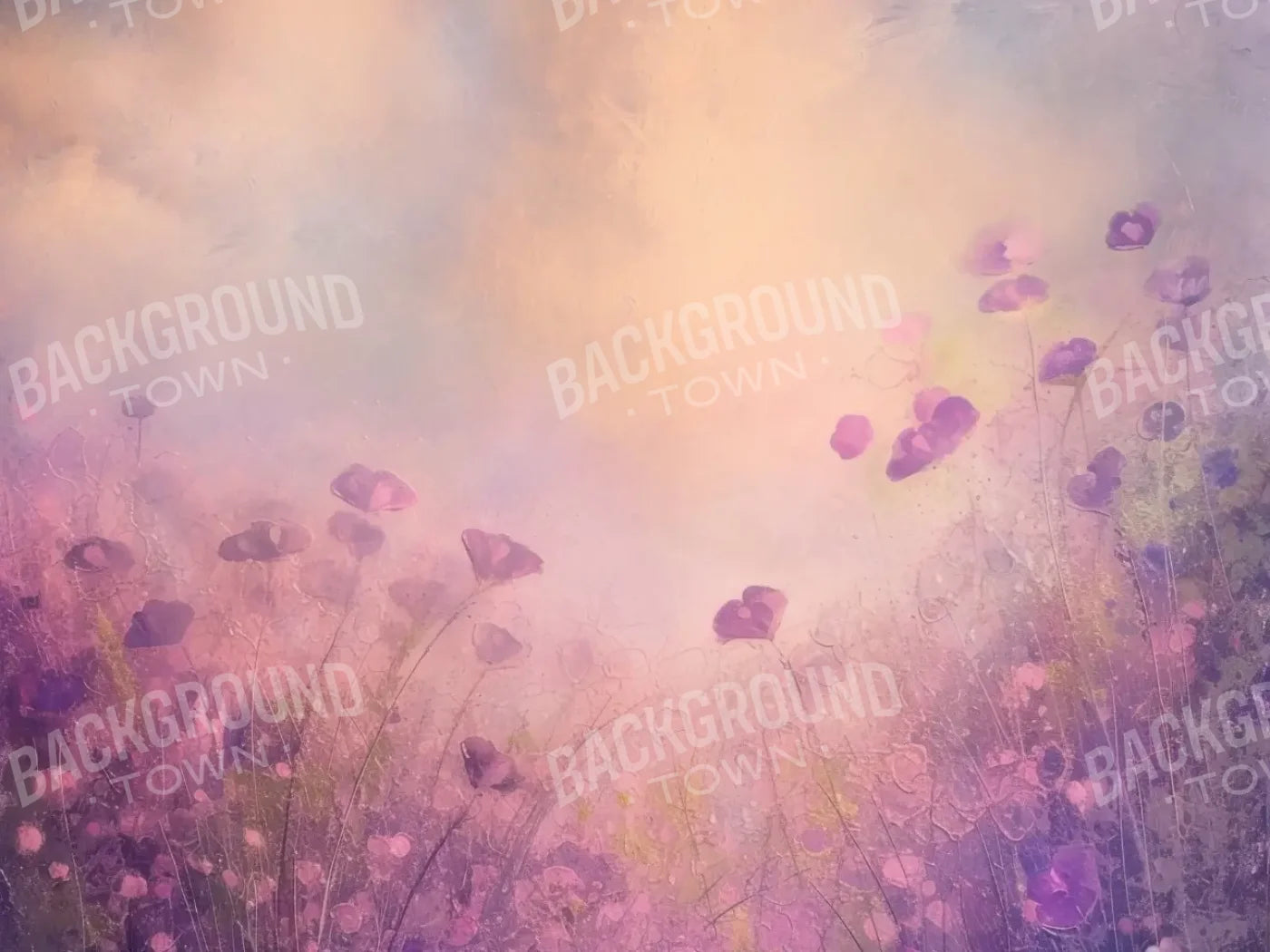Purple Daze 6’8x5’ Fleece (80 x 60 inch) Backdrop