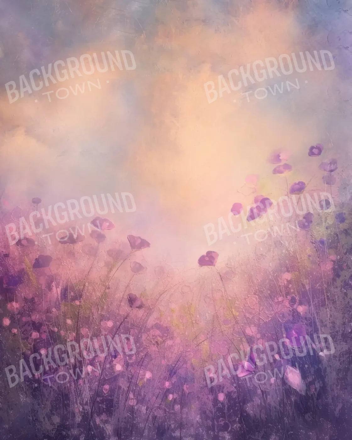 Purple Daze 8’x10’ Fleece (96 x 120 inch) Backdrop