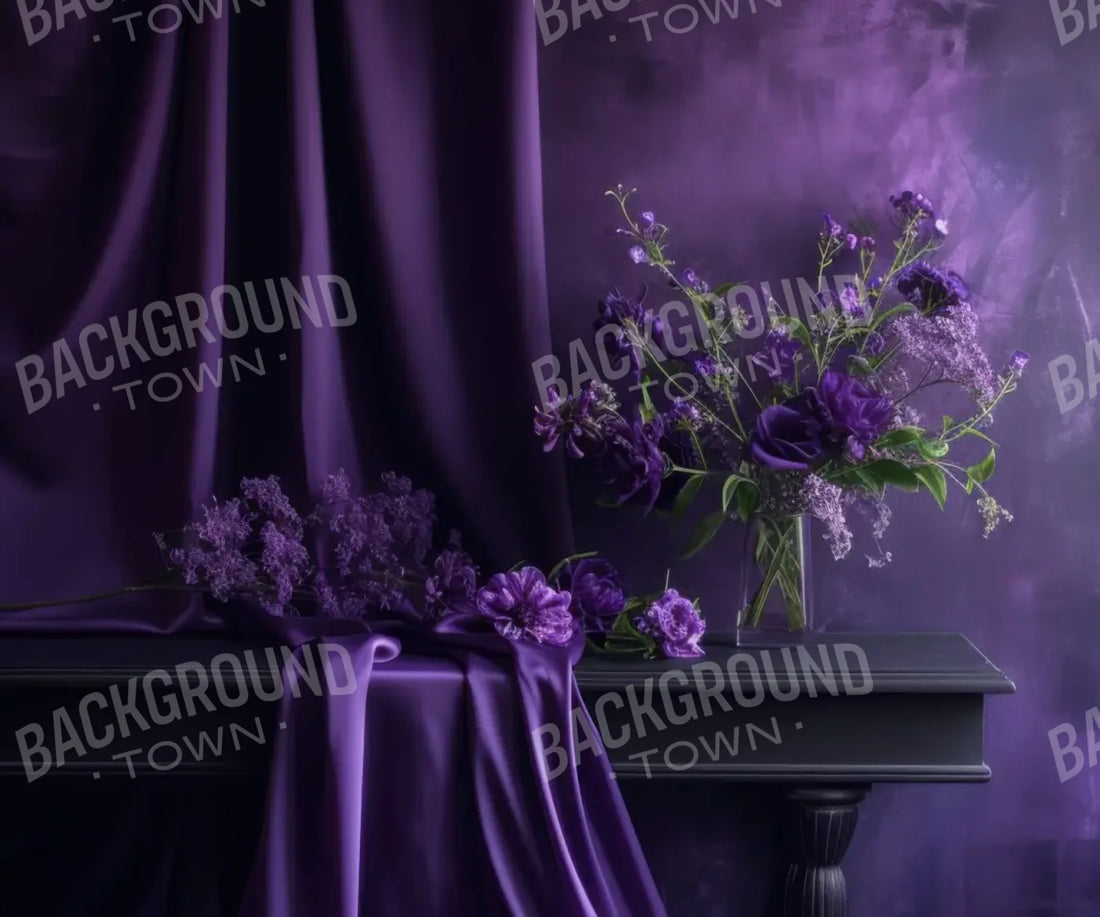 Purple Room 5’x4’2 Fleece (60 x 50 inch) Backdrop