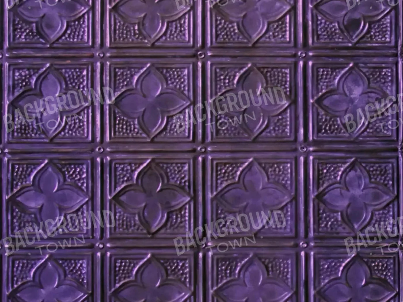Purple Tin 68X5 Fleece ( 80 X 60 Inch ) Backdrop