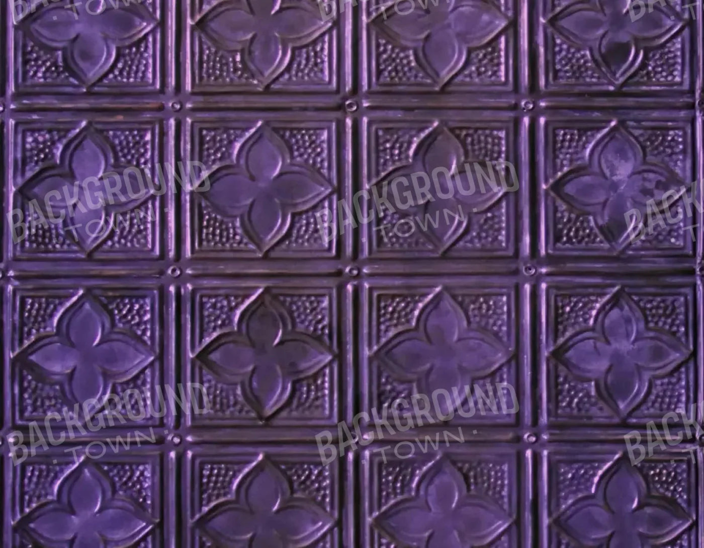 Purple Tin 8X6 Fleece ( 96 X 72 Inch ) Backdrop