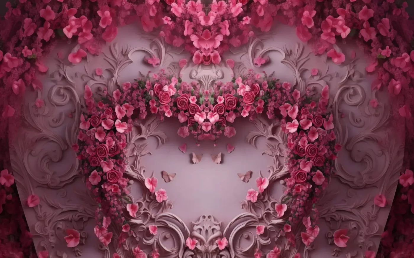 Queen Monty Roses V Backdrop