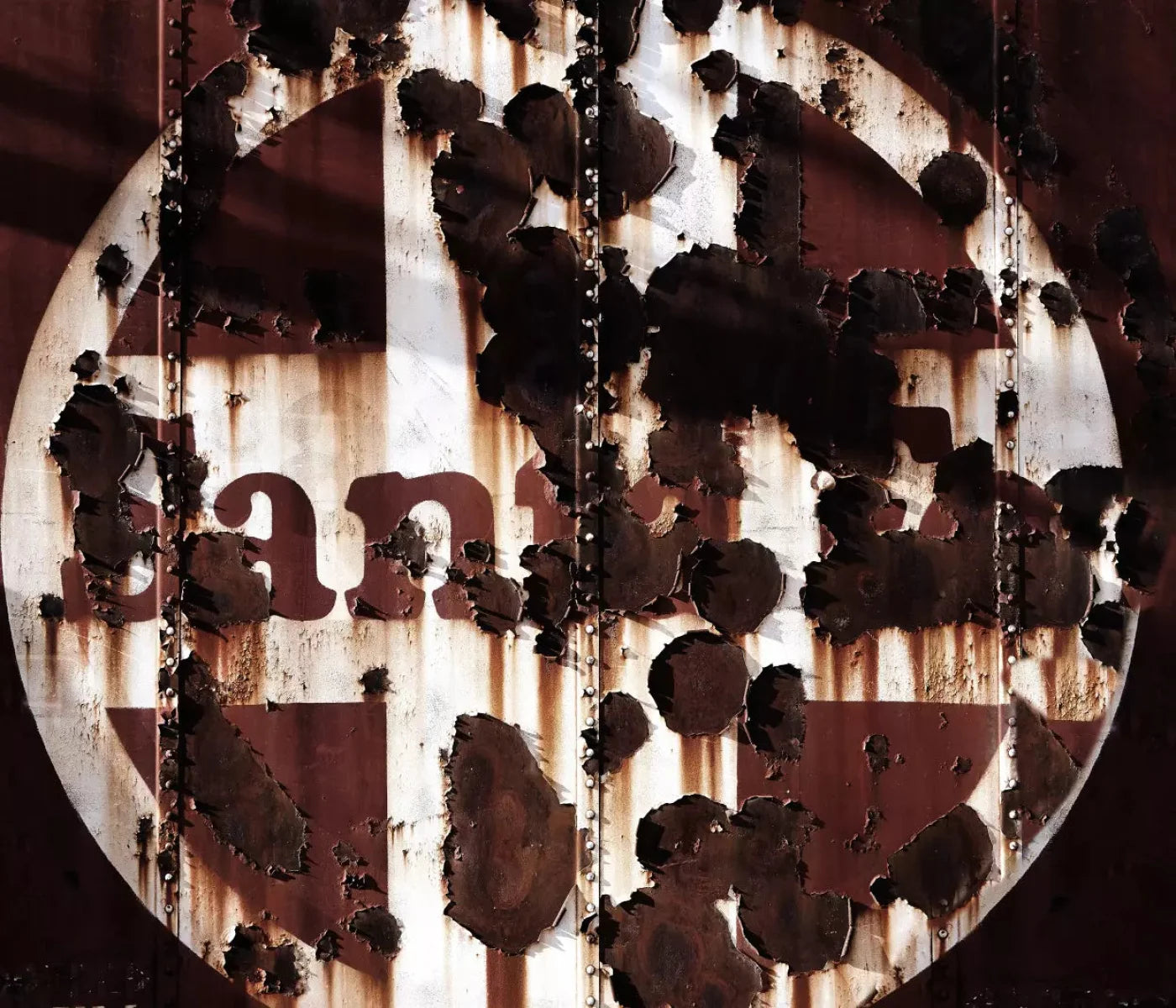 Railroad Car Vintage 12X10 Ultracloth ( 144 X 120 Inch ) Backdrop