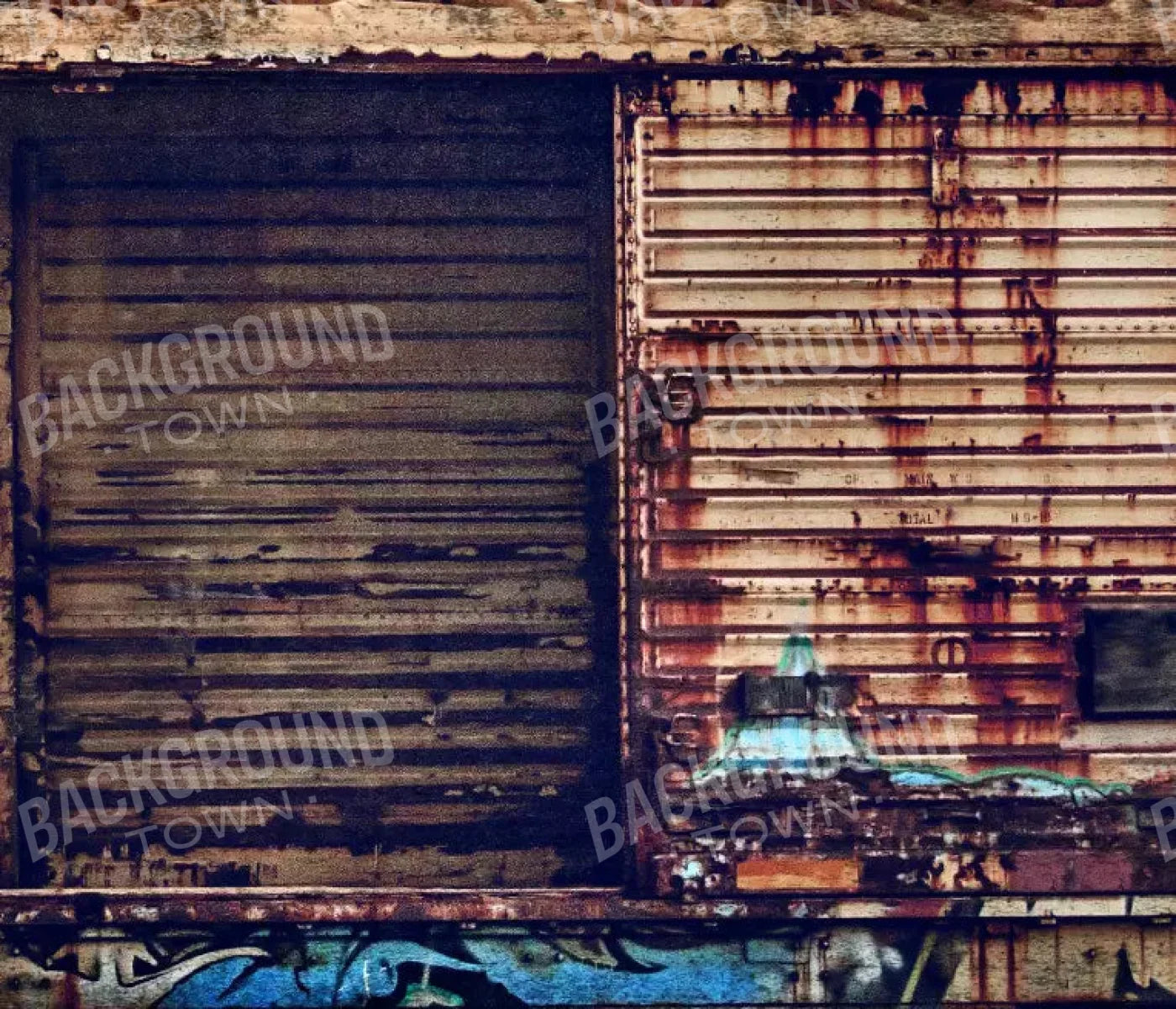 Railway 12X10 Ultracloth ( 144 X 120 Inch ) Backdrop