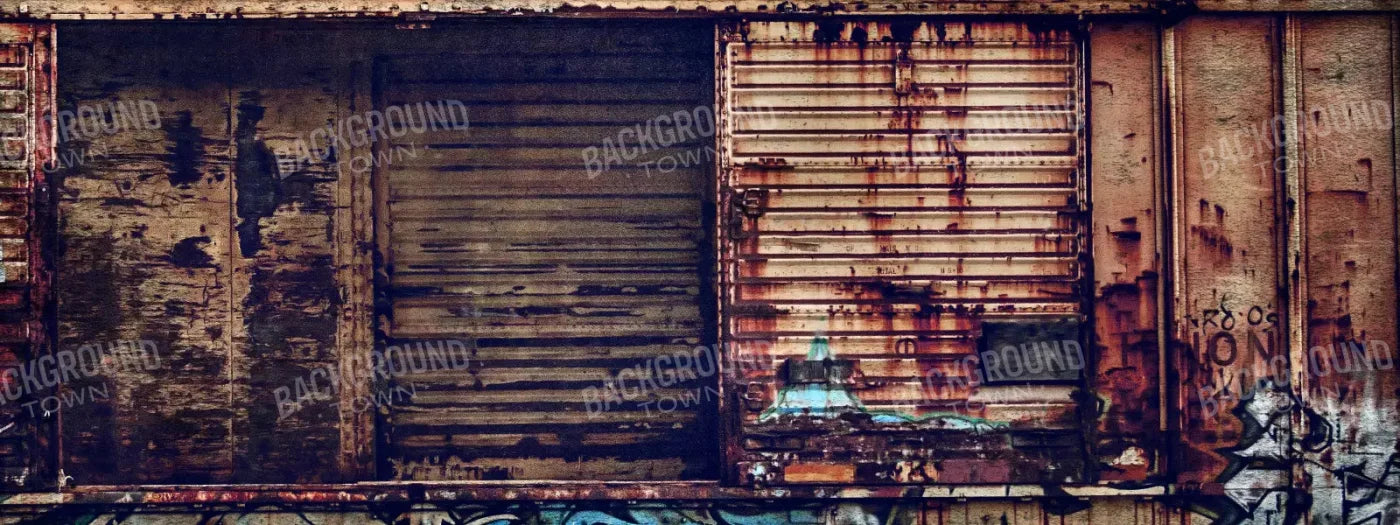 Railway 20X8 Ultracloth ( 240 X 96 Inch ) Backdrop