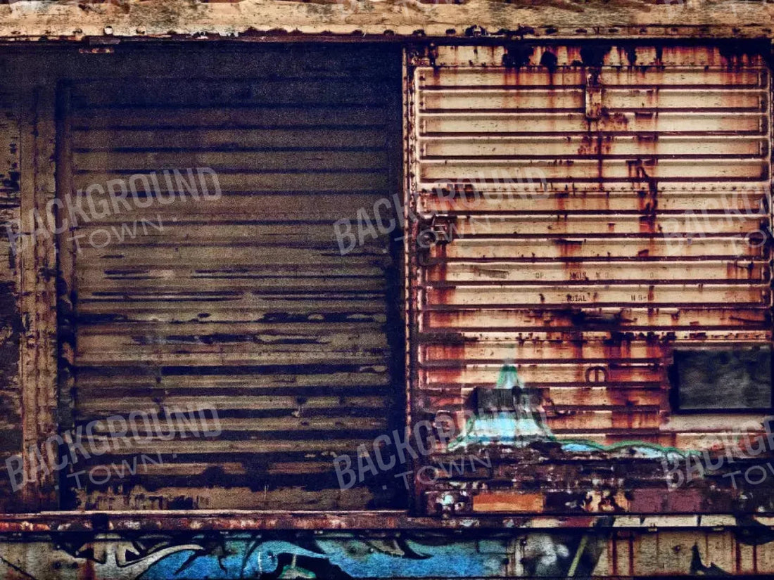 Railway 68X5 Fleece ( 80 X 60 Inch ) Backdrop