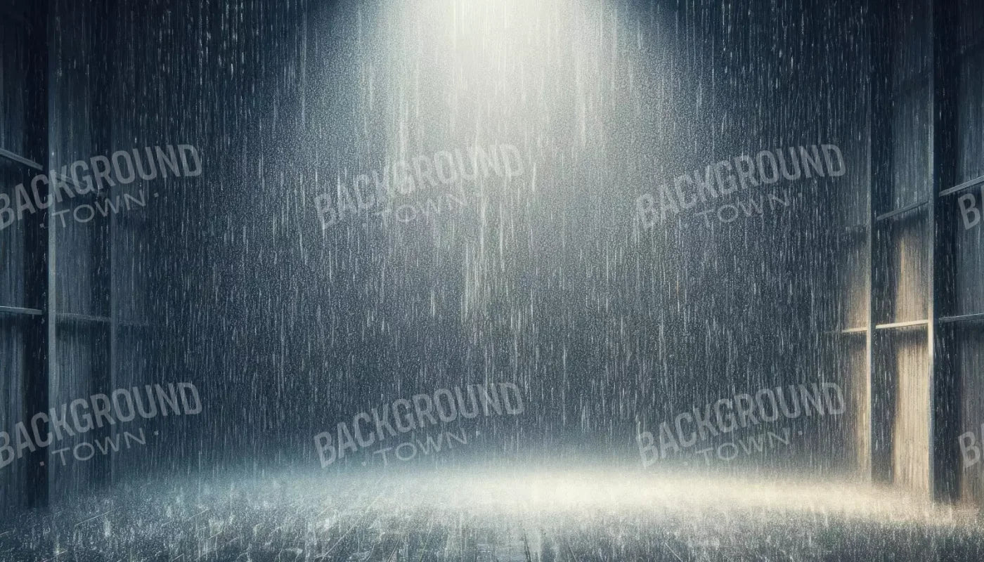 Rain Room 14’X8’ Ultracloth (168 X 96 Inch) Backdrop