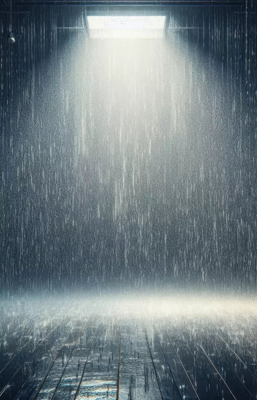 Rain Room 9’X14’ Ultracloth (108 X 168 Inch) Backdrop