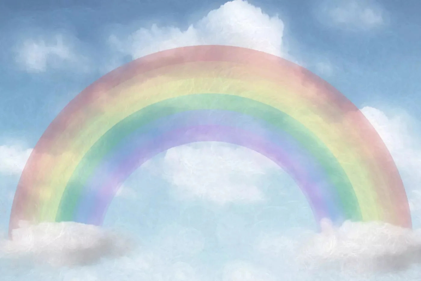 Rainbow 8X5 Ultracloth ( 96 X 60 Inch ) Backdrop