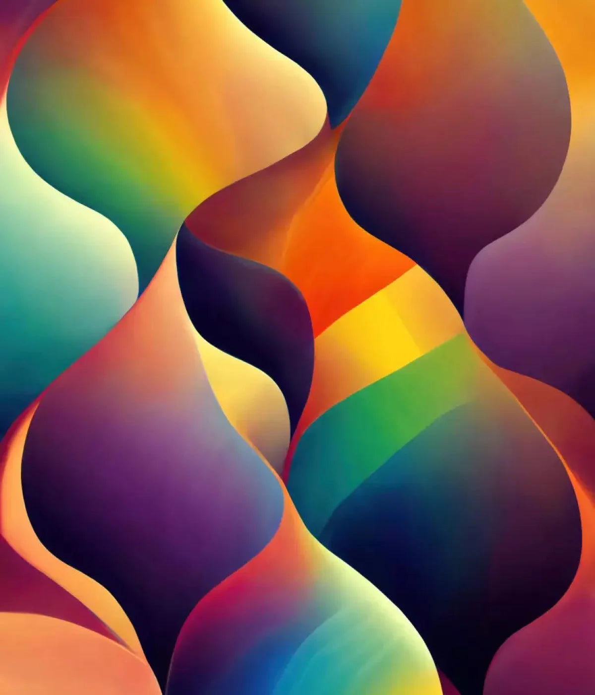 Rainbow Confusion 2 10X12 Ultracloth ( 120 X 144 Inch ) Backdrop