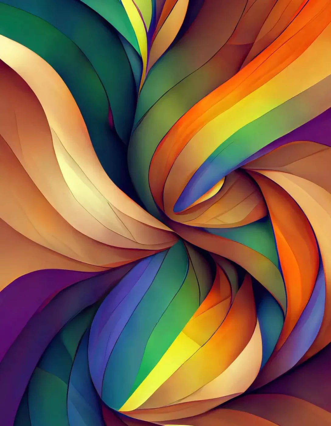Rainbow Confusion 6X8 Fleece ( 72 X 96 Inch ) Backdrop