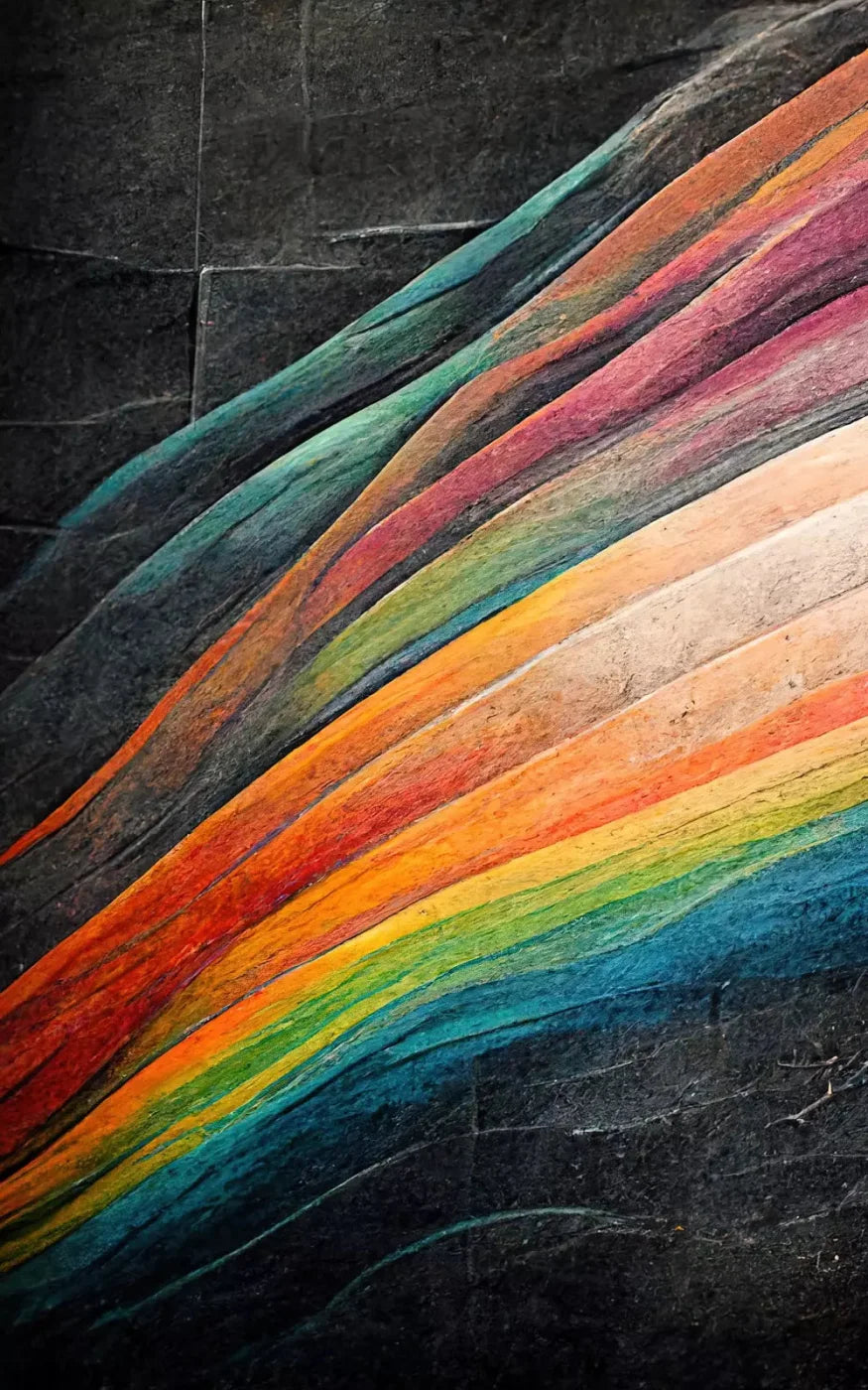 Rainbow Grafitti 9X14 Ultracloth ( 108 X 168 Inch ) Backdrop