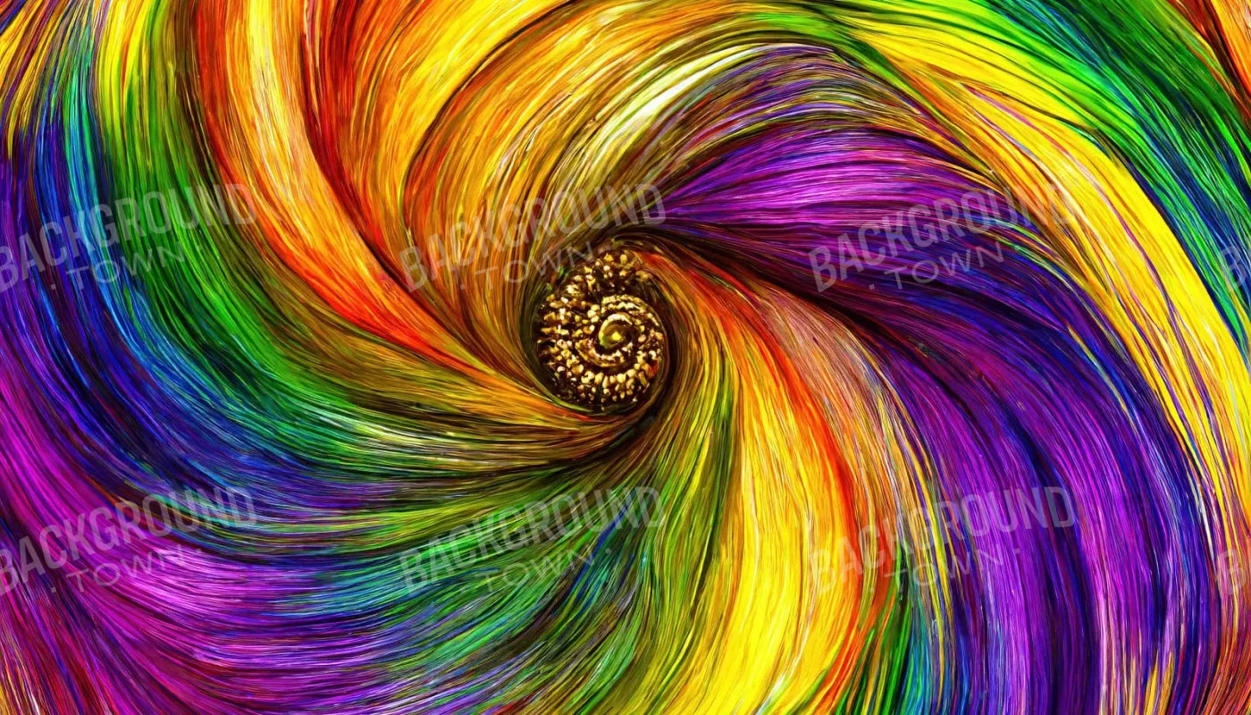 Rainbow Mix 14’X8’ Ultracloth (168 X 96 Inch) Backdrop