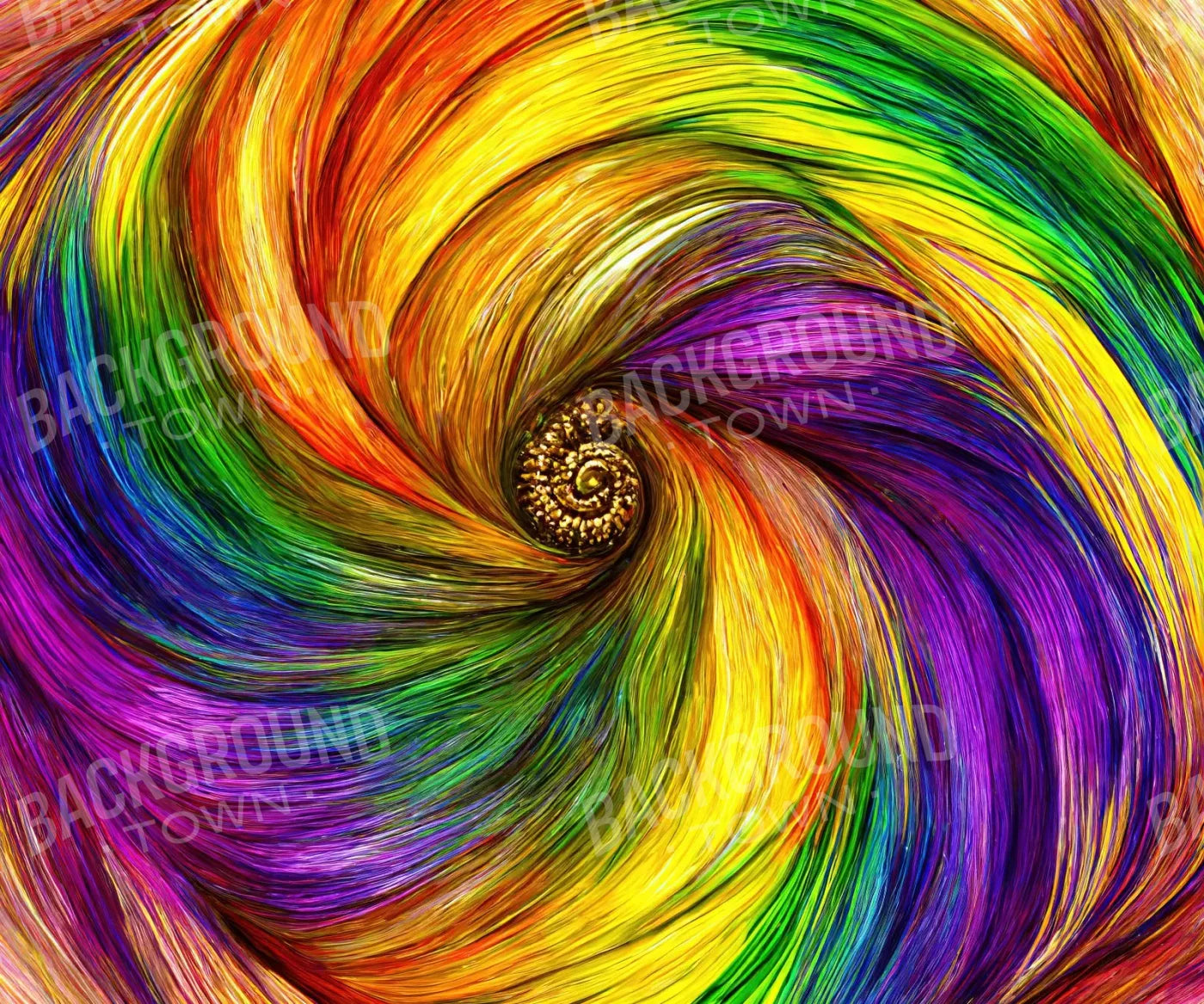 Rainbow Mix 5’X4’2 Fleece (60 X 50 Inch) Backdrop