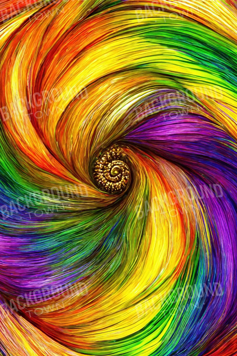 Rainbow Mix 8’X12’ Ultracloth (96 X 144 Inch) Backdrop