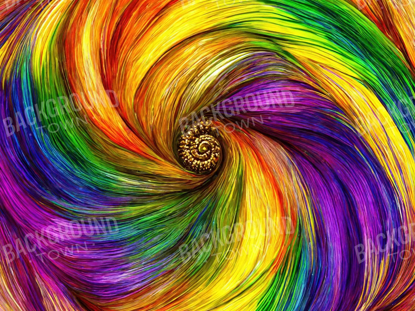 Rainbow Mix 8’X6’ Fleece (96 X 72 Inch) Backdrop