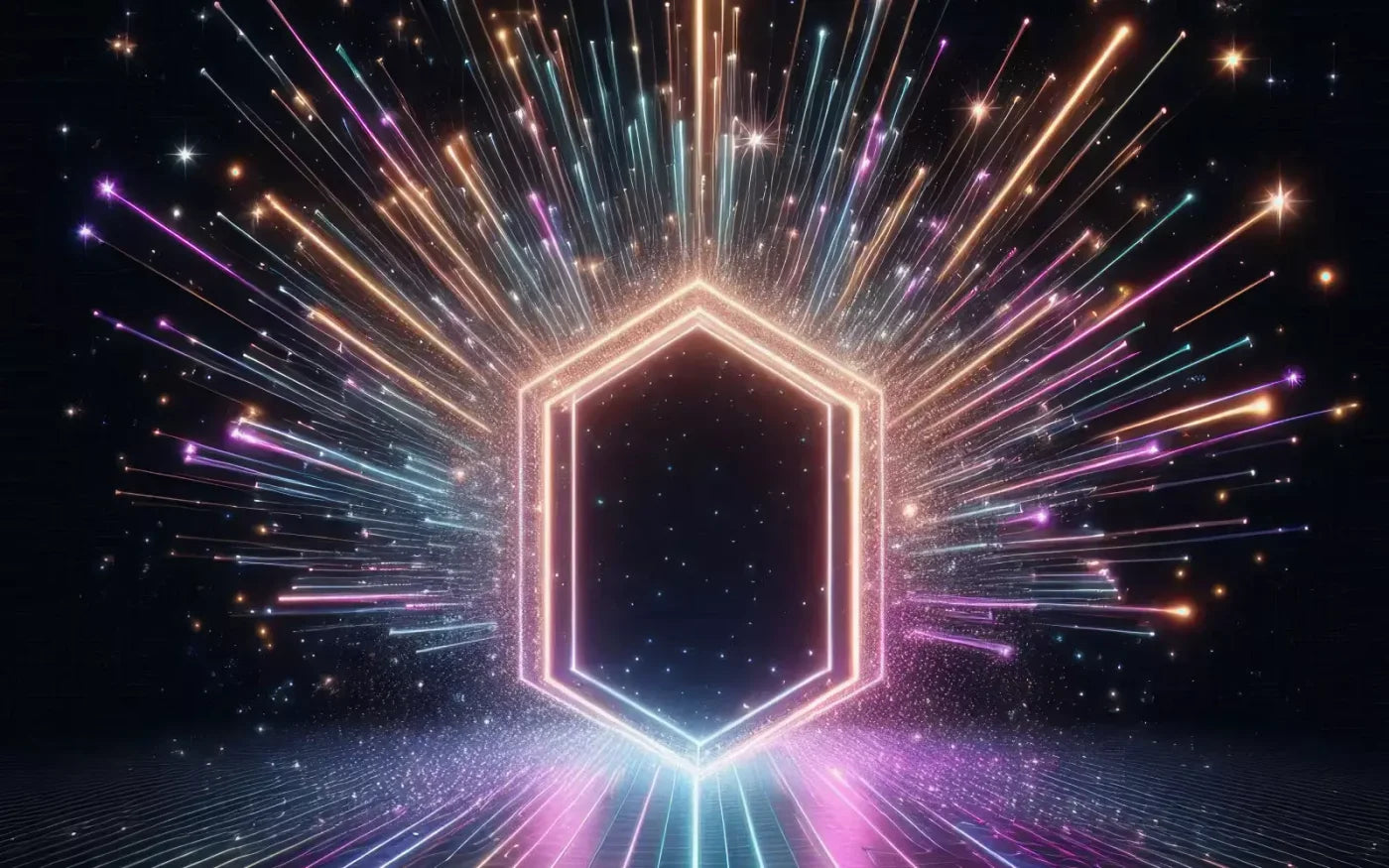 Rainbow Road Portal 16’X10’ Ultracloth (192 X 120 Inch) Backdrop