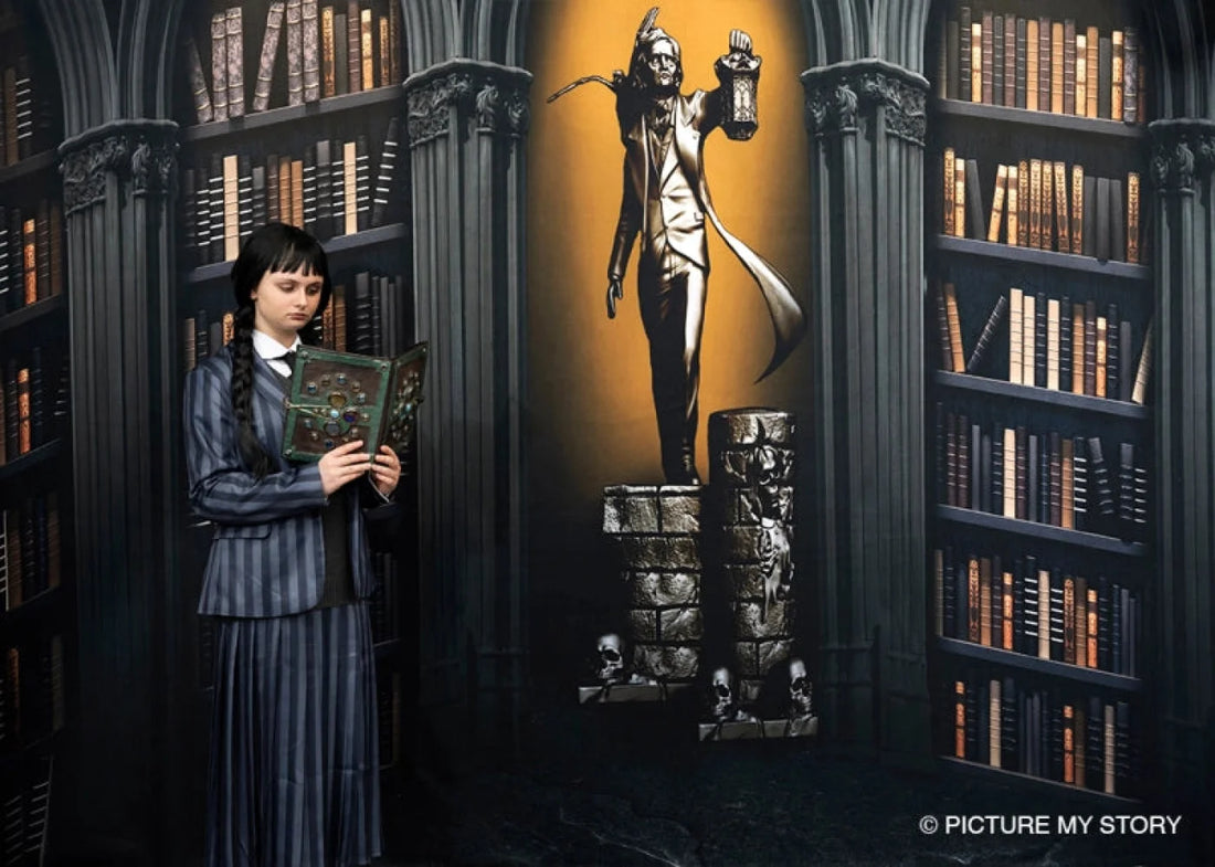 Library Backdrop for Photography