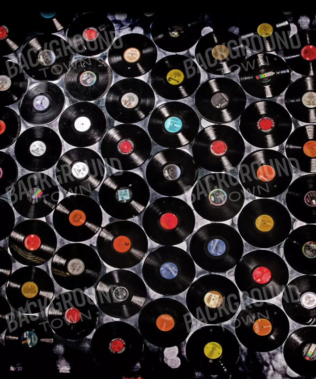 Black Pattern Backdrop for Photography