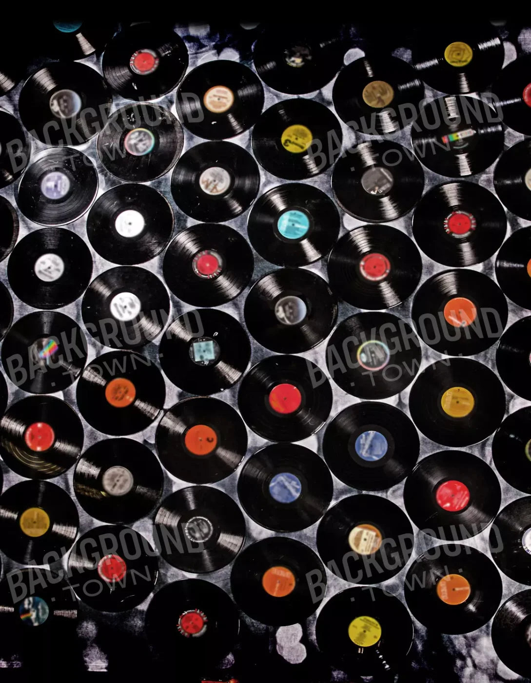 Records 6X8 Fleece ( 72 X 96 Inch ) Backdrop