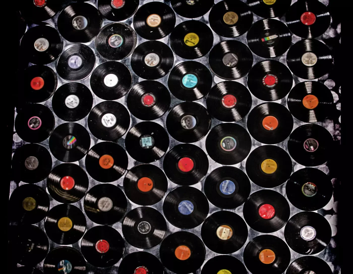 Records 8X6 Fleece ( 96 X 72 Inch ) Backdrop