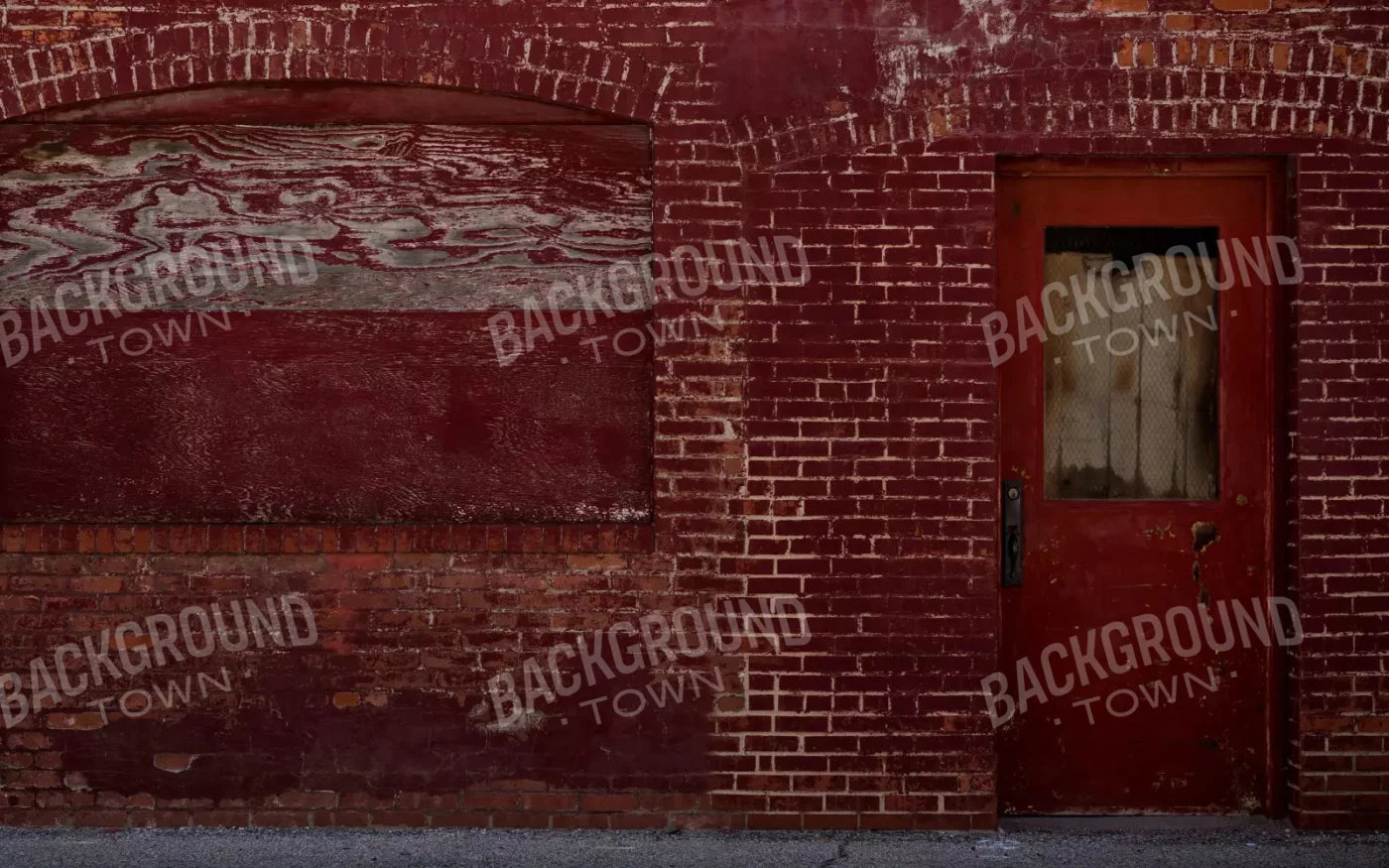 Red Brick Alley 14X9 Ultracloth ( 168 X 108 Inch ) Backdrop