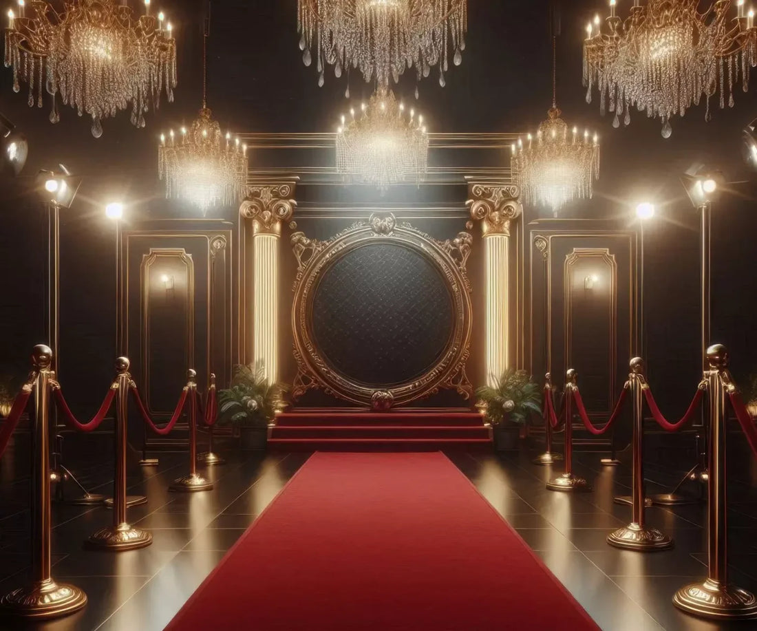 Red Carpet 5’X4’2 Fleece (60 X 50 Inch) Backdrop