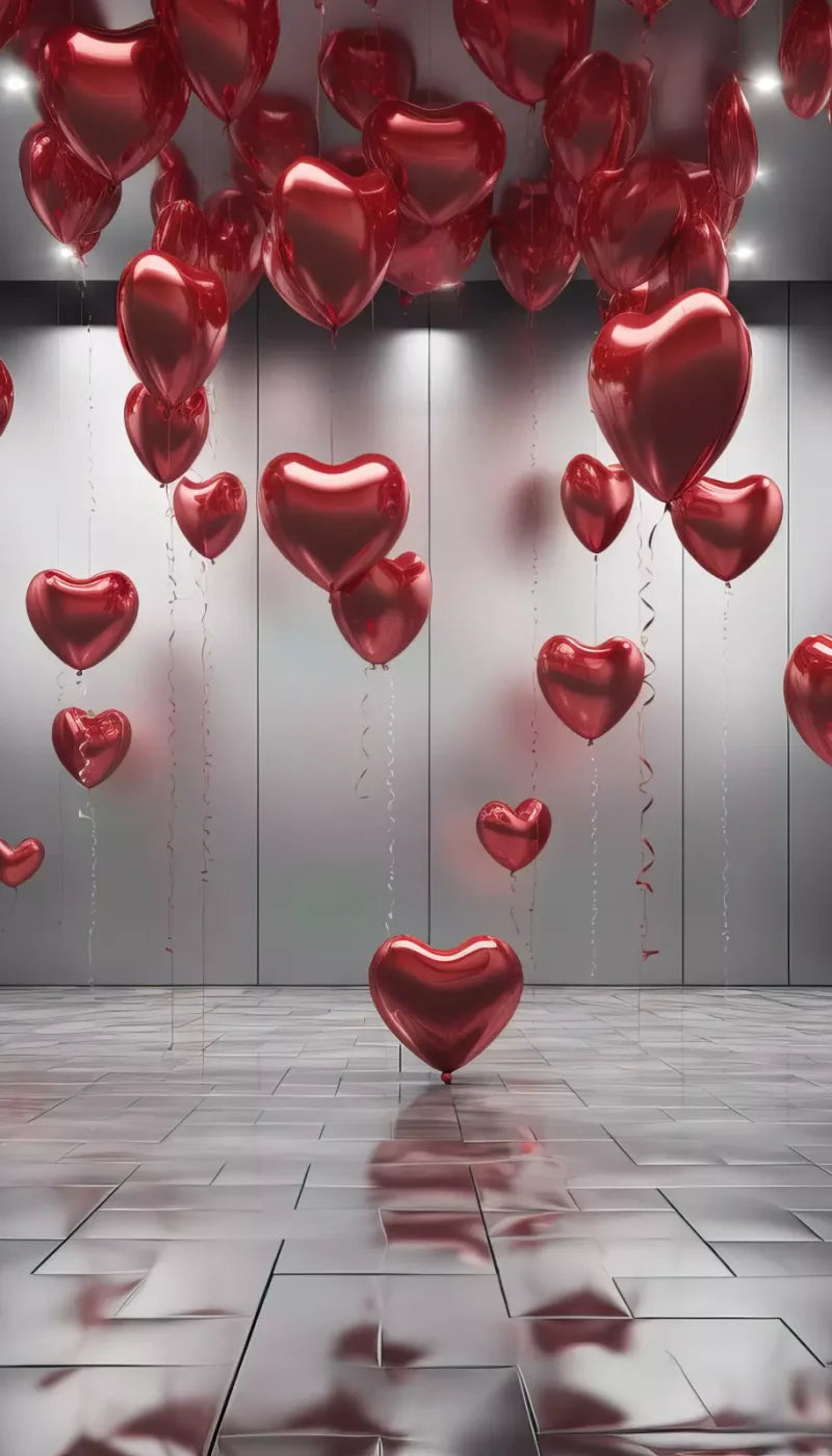 Red Heart Elegance 8’X14’ Ultracloth (96 X 168 Inch) Backdrop
