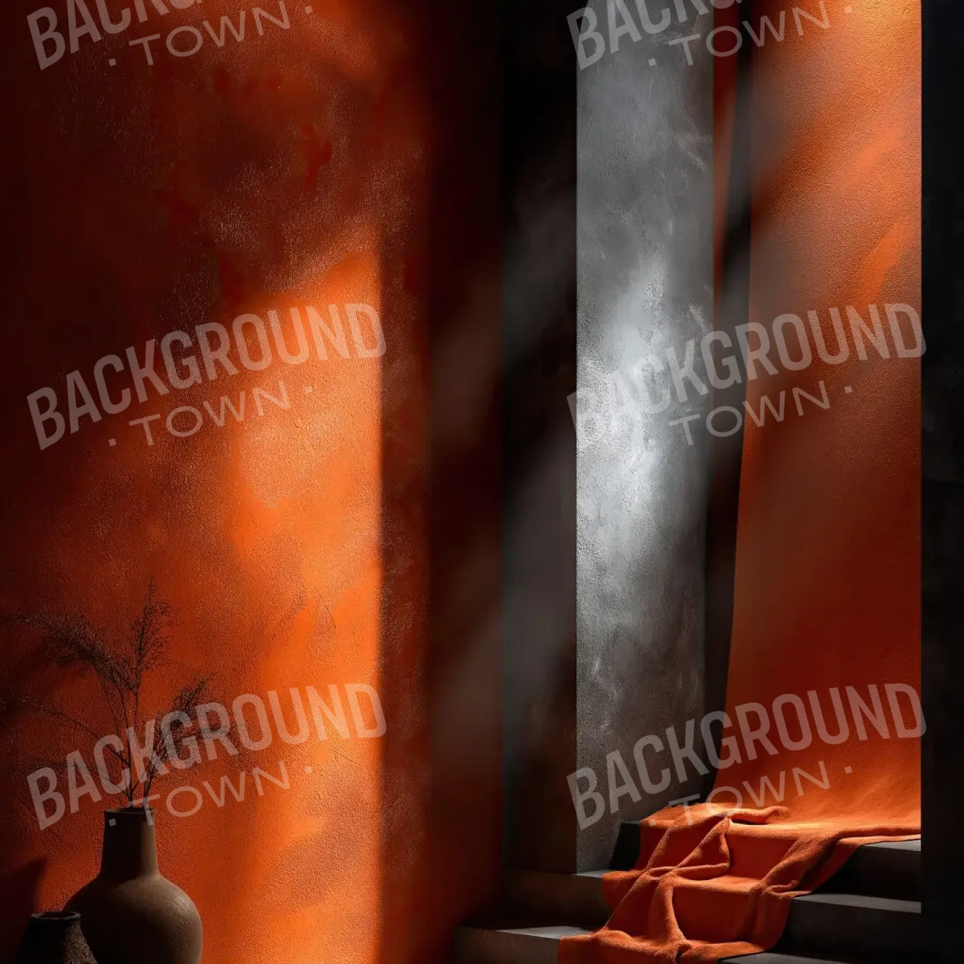 Red Room 2 10’x10’ UltraCloth (120 x 120 inch) Backdrop