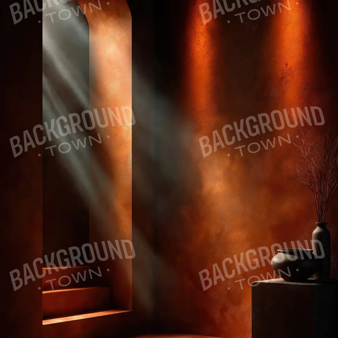 Red Room 8’x8’ Fleece (96 x 96 inch) Backdrop