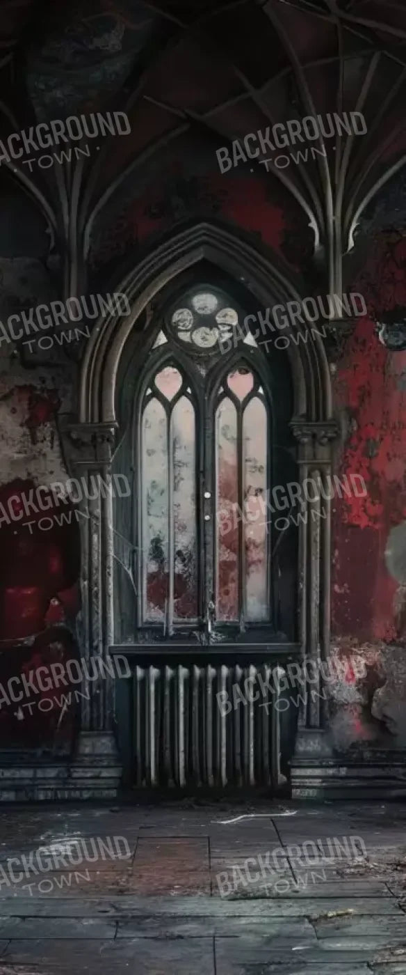 Red Room Abandoned 5’X12’ Ultracloth For Westcott X-Drop (60 X 144 Inch) Backdrop